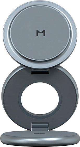 Изображение товара Зарядное устройство беспроводное Magssory Signature Disc Pro 3в1 WCH073M (Midnight)
