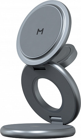Изображение товара Зарядное устройство беспроводное Magssory Signature Disc Pro 3в1 WCH073M (Midnight)