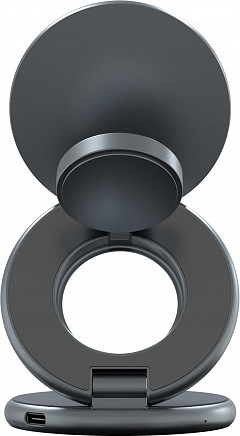 Изображение товара Зарядное устройство беспроводное Magssory Signature Disc Pro 3в1 WCH073M (Midnight)
