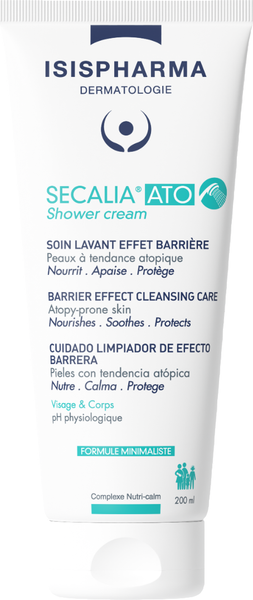 Гель для душа ISISPHARMA Secalia ATO Shower Cream (200мл) — фото 5