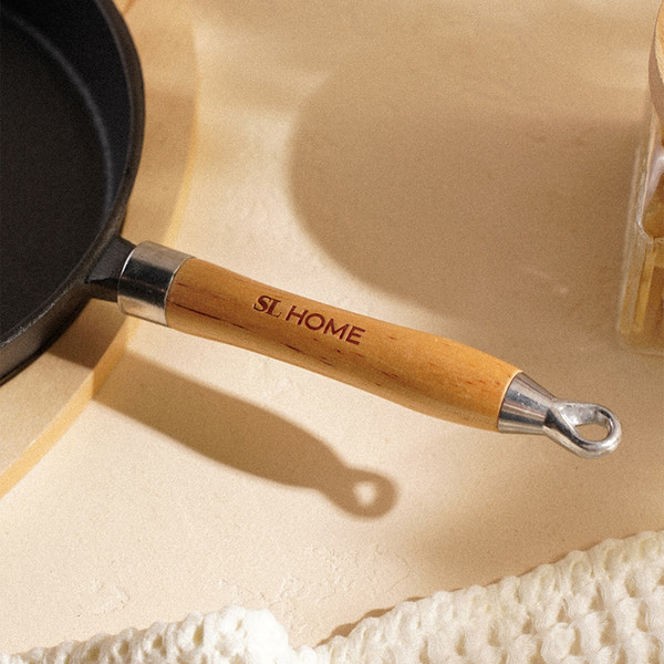 Изображение товара Сковорода Sima-Land Home На деревянной подставке / 9655531