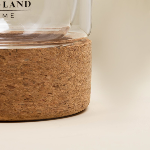 Изображение товара Стакан Sima-Land Home Алькорноке На пробковой подставке / 10071494 (300мл)