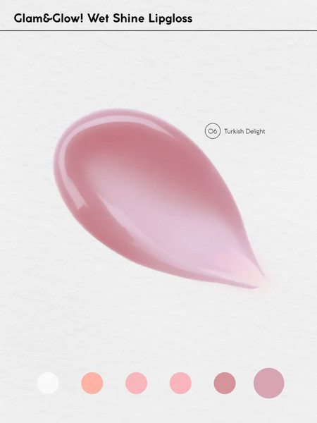 Изображение товара Блеск для губ Monic Beauty Glam&Glow! Wet Shine тон 06 Turkish Delight