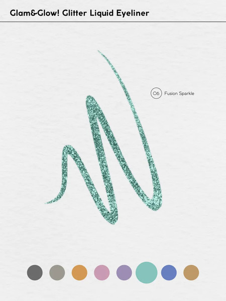 Изображение товара Подводка для глаз жидкая Monic Beauty Glam&Glow! тон 06 Fusion Sparkle