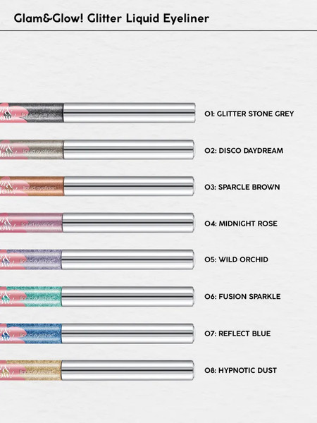 Изображение товара Подводка для глаз жидкая Monic Beauty Glam&Glow! тон 06 Fusion Sparkle