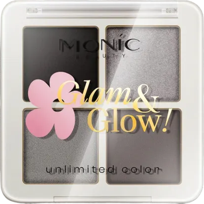 Изображение товара Палетка теней для век Monic Beauty Glam&Glow! Unlimited All Day Color тон 04 Summer Night