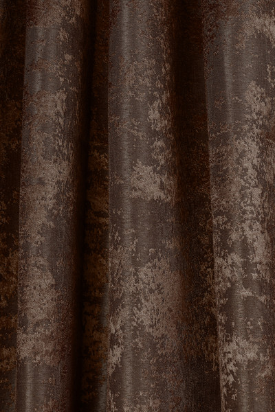 Изображение товара Комплект штор Mio Tesoro Мрамор 200x250 (2шт, шоколад)