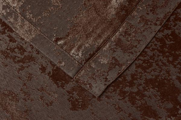 Изображение товара Комплект штор Mio Tesoro Мрамор 200x250 (2шт, шоколад)