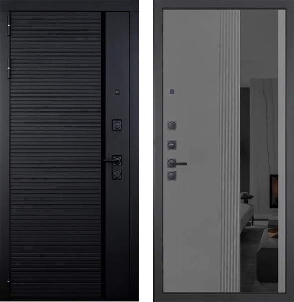 Изображение товара Входная дверь ГРАНИТ Пиано 86 (86x205, левая)