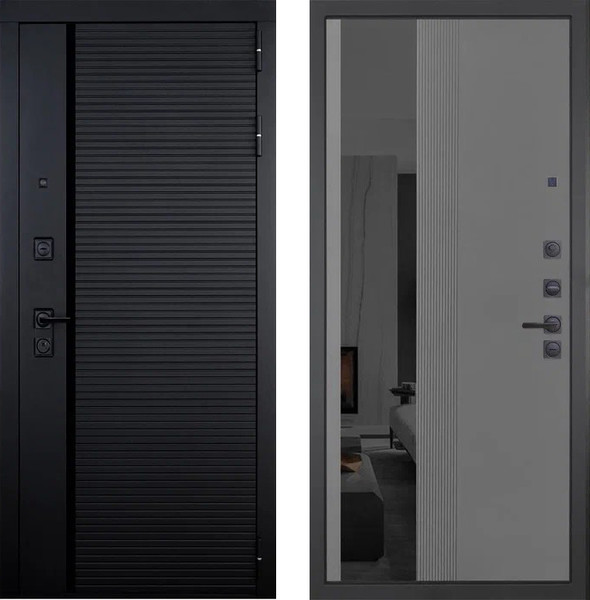 Изображение товара Входная дверь ГРАНИТ Пиано 86 (96x207, правая)