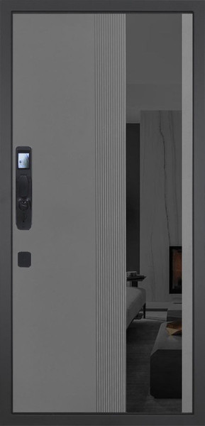 Изображение товара Входная дверь ГРАНИТ Пиано Смарт 86 (96x207, левая)