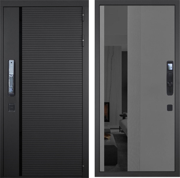 Изображение товара Входная дверь ГРАНИТ Пиано Смарт 86 (86x205, правая)