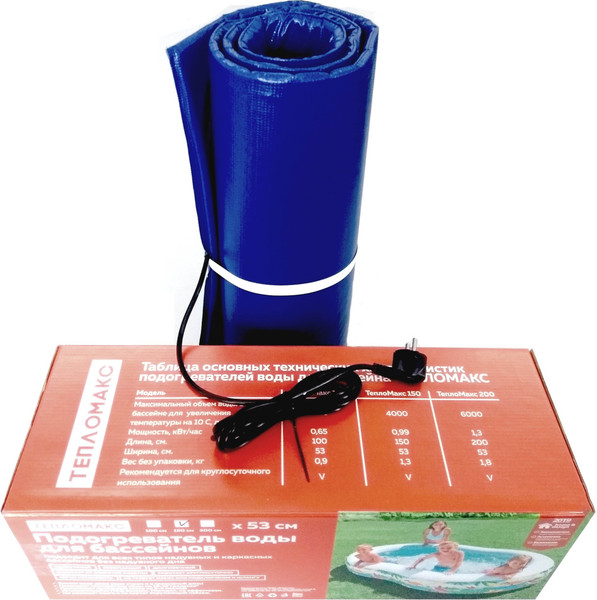 Изображение товара Нагреватель воды для бассейна ТеплоМакс 756693212-2015