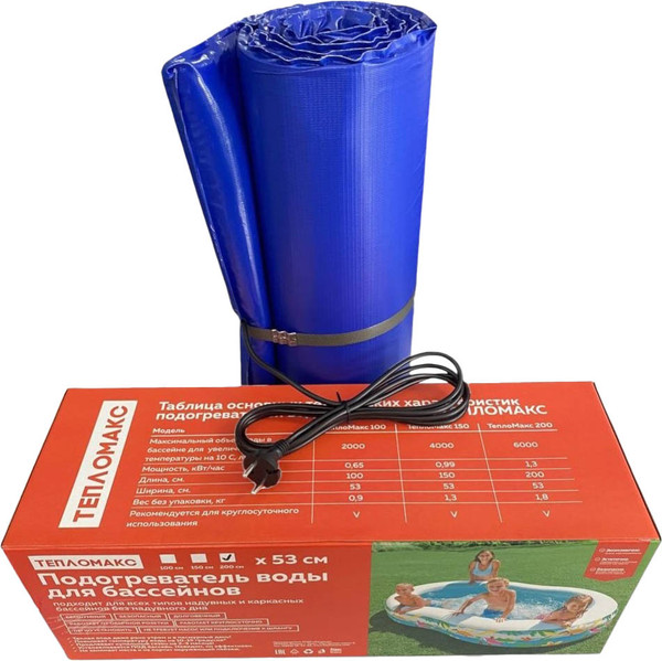 Изображение товара Нагреватель воды для бассейна ТеплоМакс 756693213-2015
