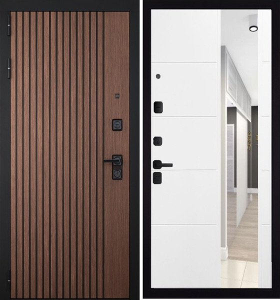 Изображение товара Входная дверь ГРАНИТ Шторм 83 (96x207, левая)