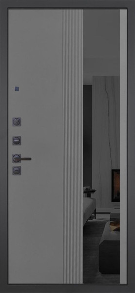 Изображение товара Входная дверь ГРАНИТ Шторм 86 (86x205, левая)