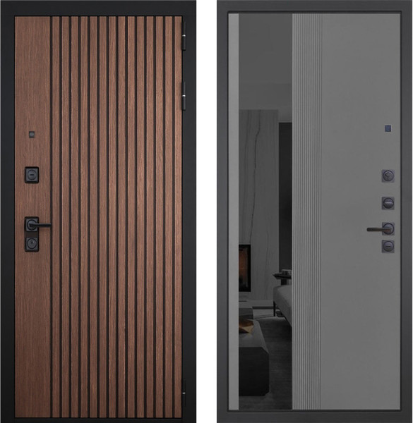 Изображение товара Входная дверь ГРАНИТ Шторм 86 (96x207, правая)