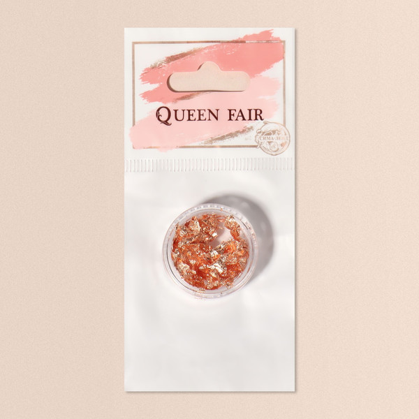 Изображение товара Фольга для дизайна ногтей Queen Fair 9471409 (медный)