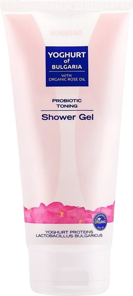 Изображение товара Гель для душа Yoghurt of Bulgaria Тонизирующий с пробиотиком (200мл)