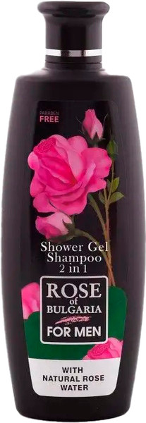 Изображение товара Шампунь-гель для душа Rose of Bulgaria для мужчин (330мл)