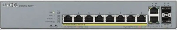 Изображение товара Коммутатор ZyXEL GS1350-12HP-EU0101F