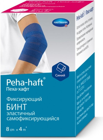Изображение товара Бинт Peha-haft Когезивный 8x400 (синий)