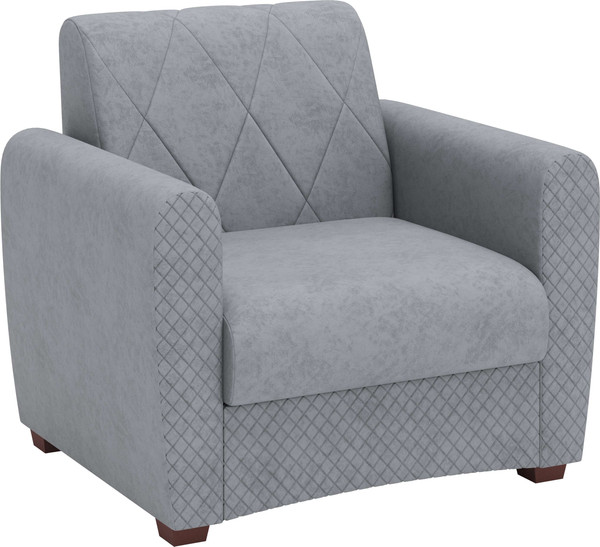 Изображение товара Кресло-кровать Олмеко Эдвин М (велюр Ocean 023 серый)