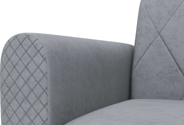 Изображение товара Кресло-кровать Олмеко Эдвин М (велюр Ocean 023 серый)