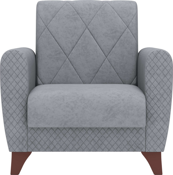 Изображение товара Кресло мягкое Олмеко Эдвин М (велюр Ocean 023 серый)