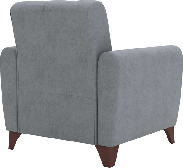 Изображение товара Кресло мягкое Олмеко Эдвин М (велюр Ocean 023 серый)