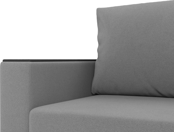 Изображение товара Диван Олмеко Гермес 3-х местный (велюр Parma 25 серый)