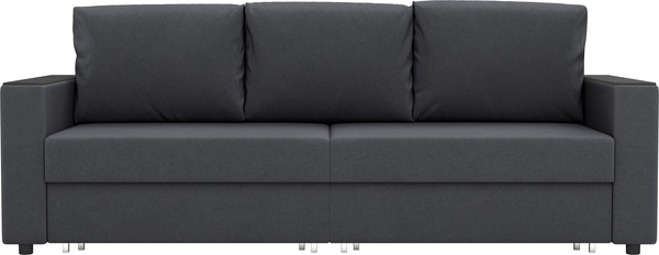 Изображение товара Диван Олмеко Гермес 3-х местный (велюр Parma 27 темно-серый)