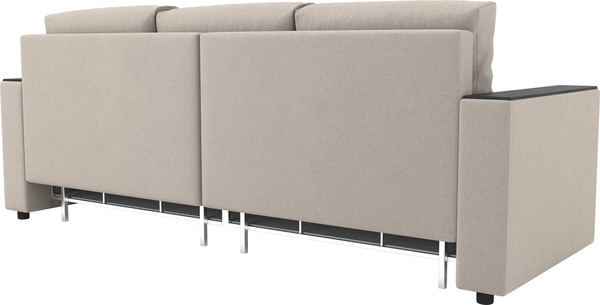 Изображение товара Диван Олмеко Гермес 3-х местный (велюр Parma 6 бежевый)