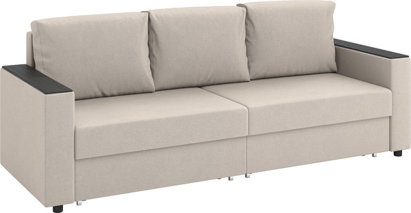 Изображение товара Диван Олмеко Гермес 3-х местный (велюр Parma 6 бежевый)