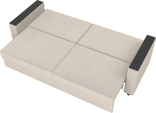 Изображение товара Диван Олмеко Гермес 3-х местный (велюр Parma 6 бежевый)