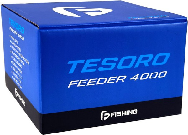 Изображение товара Катушка безынерционная F-Fishing Tesoro Feeder 4000 / FTS4000