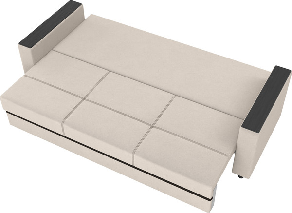 Изображение товара Диван Олмеко Смарт 3-х местный (велюр Parma 6 бежевый)