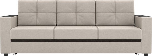 Изображение товара Диван Олмеко Смарт 3-х местный (велюр Parma 6 бежевый)