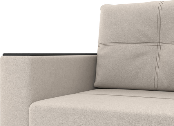 Изображение товара Диван Олмеко Смарт 3-х местный (велюр Parma 6 бежевый)