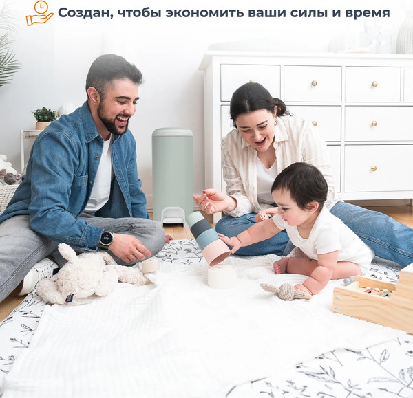 Изображение товара Накопитель подгузников Angelcare Diaper Genie Select / 2502 (мятный)