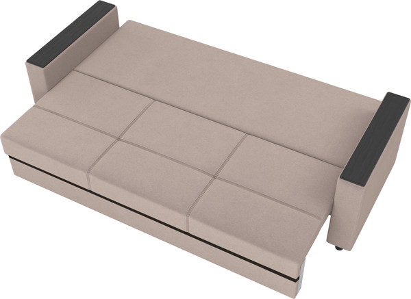 Изображение товара Диван Олмеко Смарт 3-х местный (велюр Parma 10 капучино)