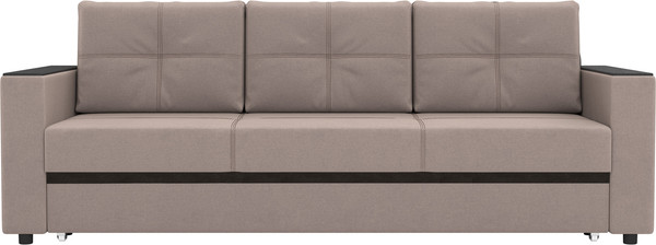 Изображение товара Диван Олмеко Смарт 3-х местный (велюр Parma 10 капучино)