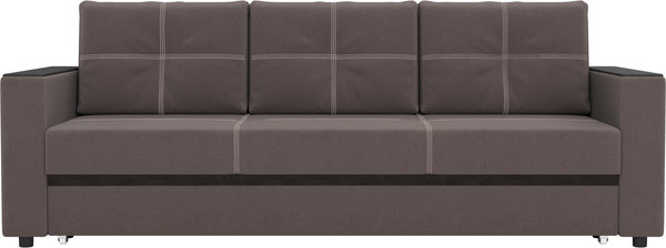 Изображение товара Диван Олмеко Смарт 3-х местный (велюр Parma 14 коричневый)
