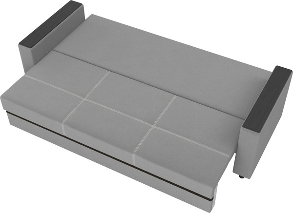 Изображение товара Диван Олмеко Смарт 3-х местный (велюр Parma 25 серый)