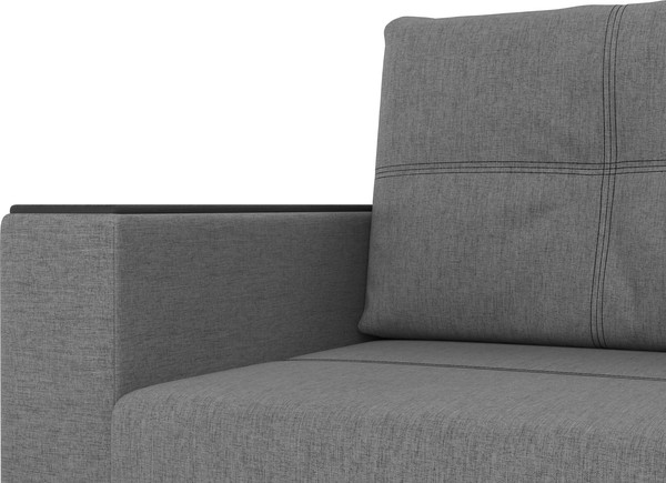 Изображение товара Диван Олмеко Смарт 3-х местный (рогожка серая)