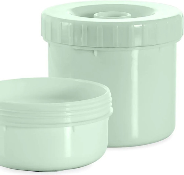 Изображение товара Термос для еды Miniland Thermetic Ocean Whaley / 89681 (700мл, бирюзовый/киты)