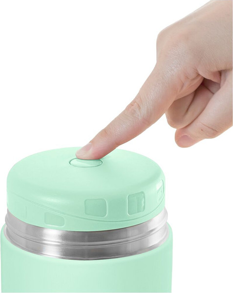 Изображение товара Термос для еды Miniland Food Thermy Ocean Whaley / 89618 (600мл, бирюзовый/киты)