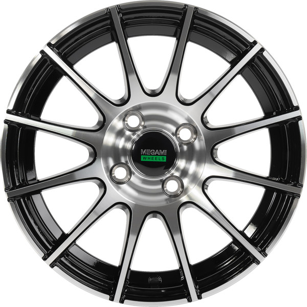 Изображение товара Литой диск Megami MGM-35 15x6" 4x100мм DIA 60.1мм ET 36мм BKF