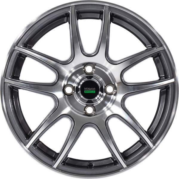 Изображение товара Литой диск Megami MGM-36 15x6" 5x100мм DIA 57.1мм ET 38мм GMF