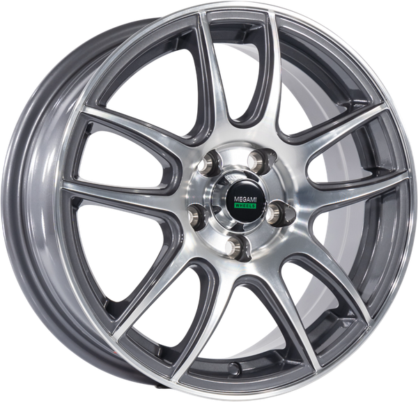 Изображение товара Литой диск Megami MGM-36 15x6" 5x100мм DIA 57.1мм ET 38мм GMF